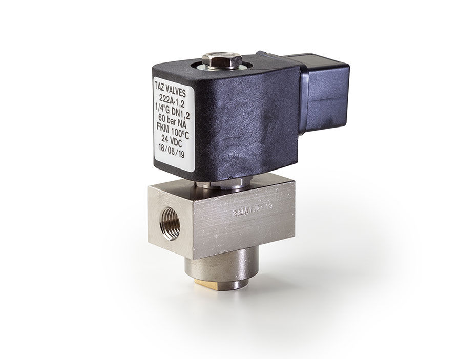Válvula mando directo abierta 222A - TAZ Valves